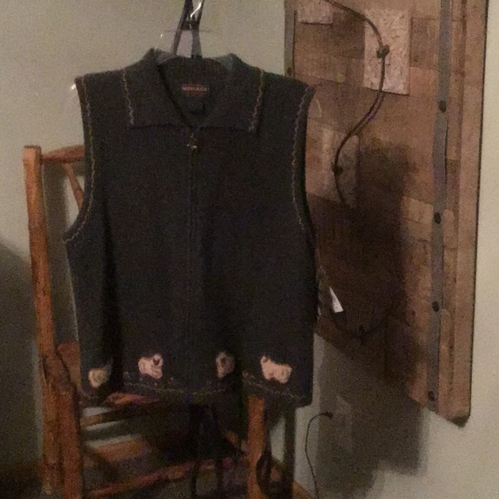 Woolrich vest, 100% lambswool
